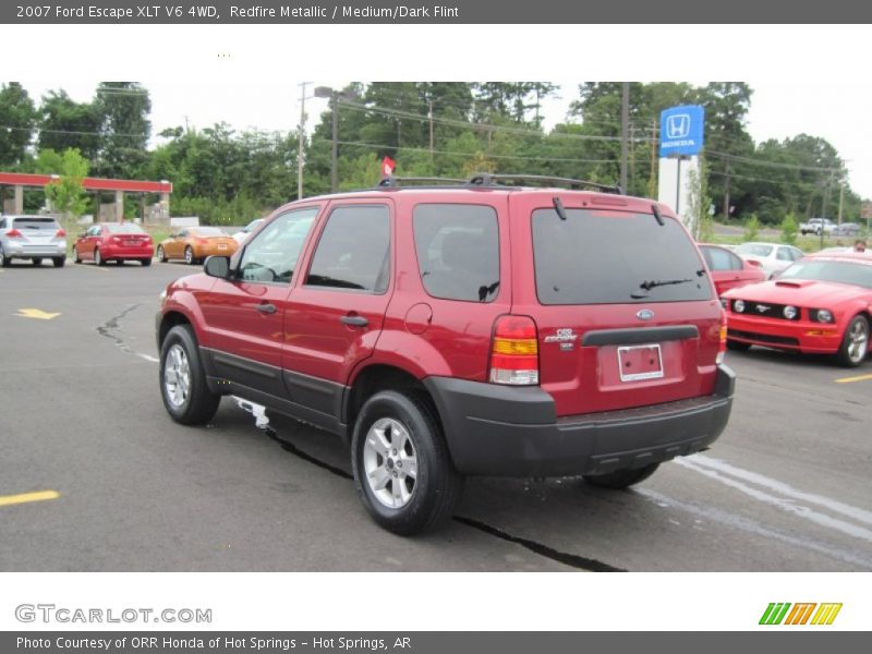 Redfire Metallic / Medium/Dark Flint 2007 Ford Escape XLT V6 4WD