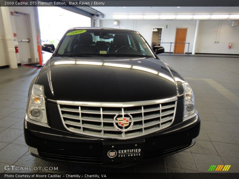 Black Raven / Ebony 2009 Cadillac DTS Platinum Edition