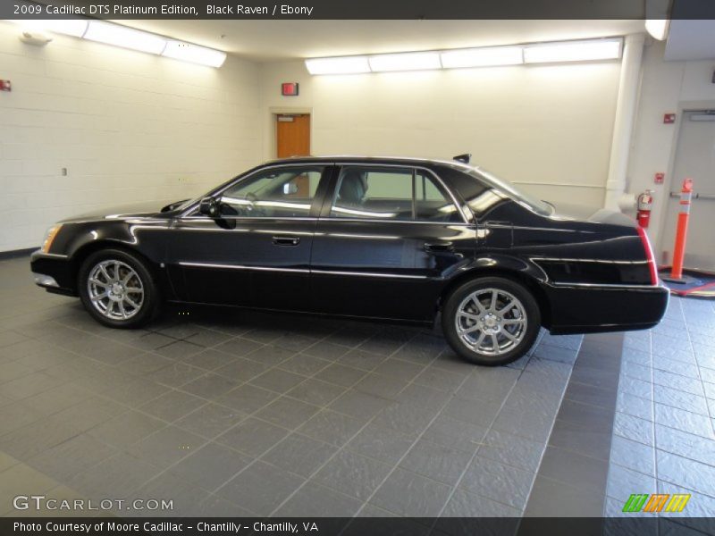 Black Raven / Ebony 2009 Cadillac DTS Platinum Edition