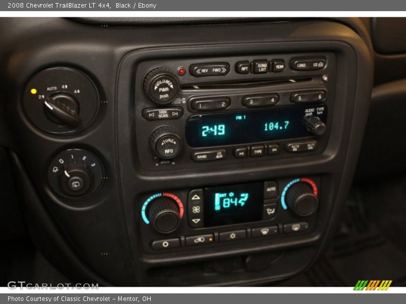 Black / Ebony 2008 Chevrolet TrailBlazer LT 4x4