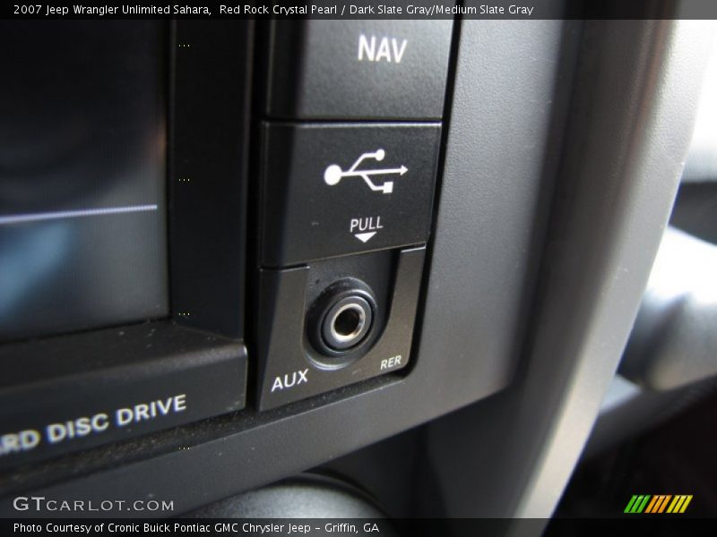 Red Rock Crystal Pearl / Dark Slate Gray/Medium Slate Gray 2007 Jeep Wrangler Unlimited Sahara