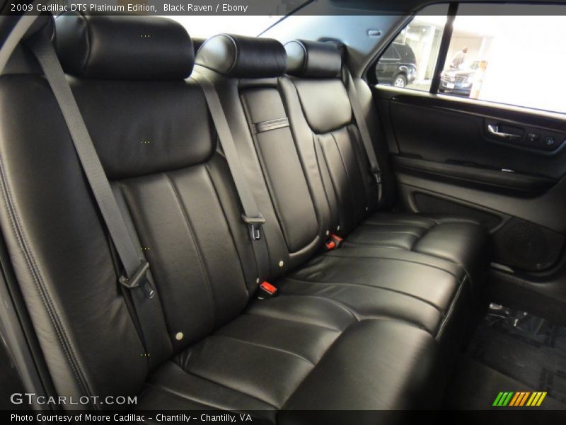  2009 DTS Platinum Edition Ebony Interior