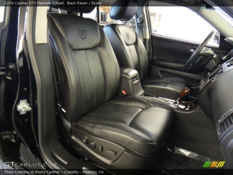  2009 DTS Platinum Edition Ebony Interior