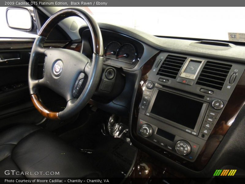 Dashboard of 2009 DTS Platinum Edition