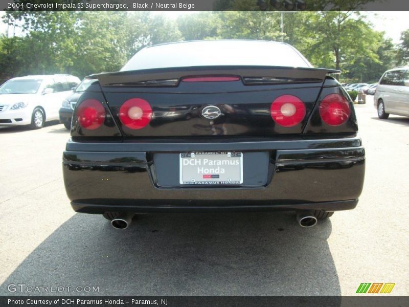 Black / Neutral Beige 2004 Chevrolet Impala SS Supercharged