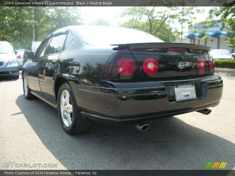 Black / Neutral Beige 2004 Chevrolet Impala SS Supercharged