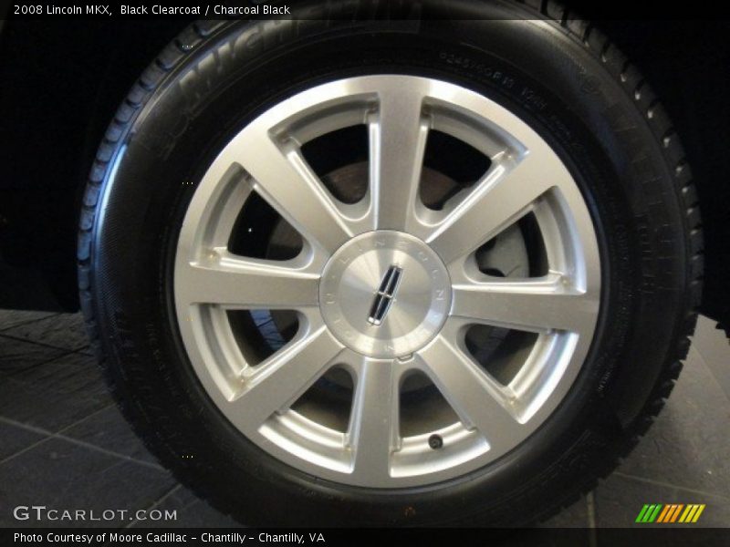 Black Clearcoat / Charcoal Black 2008 Lincoln MKX