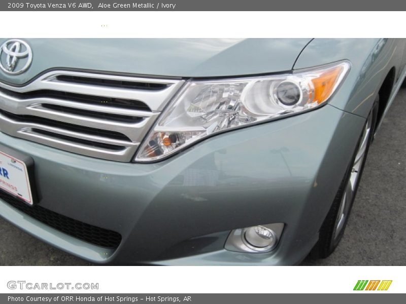 Aloe Green Metallic / Ivory 2009 Toyota Venza V6 AWD