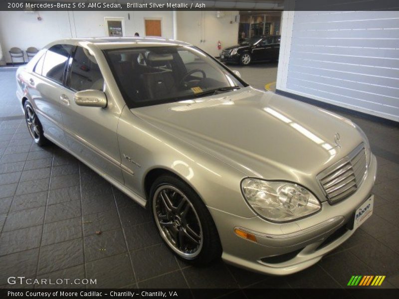 Brilliant Silver Metallic / Ash 2006 Mercedes-Benz S 65 AMG Sedan