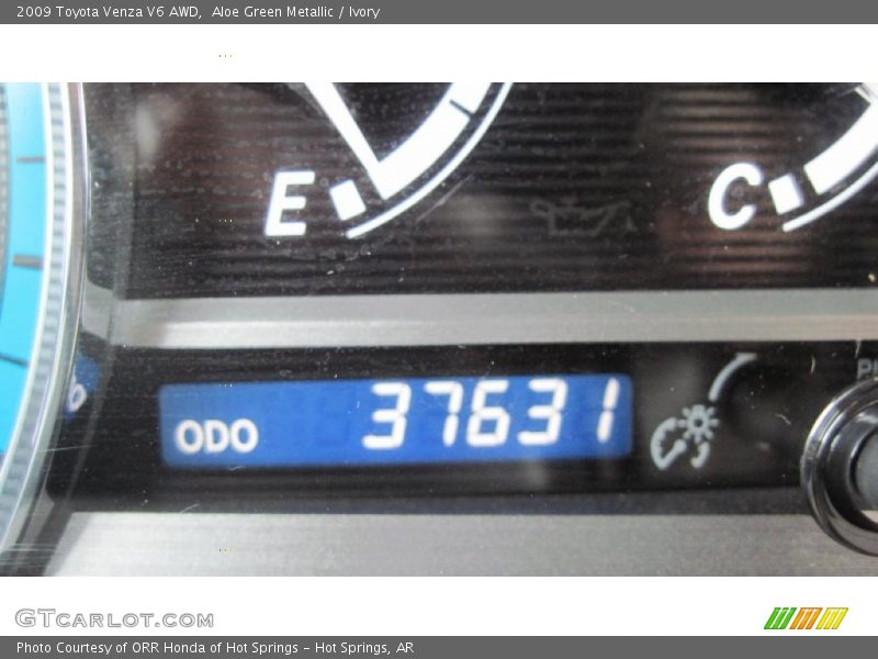 Aloe Green Metallic / Ivory 2009 Toyota Venza V6 AWD