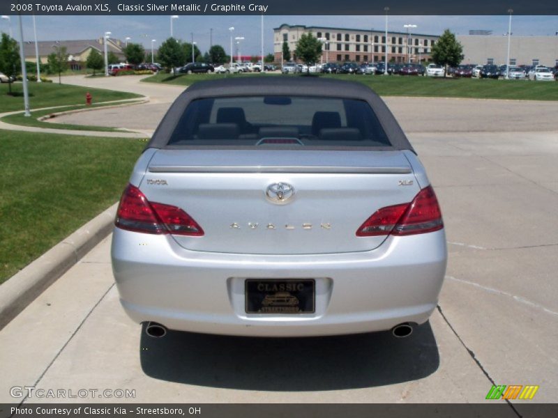 Classic Silver Metallic / Graphite Gray 2008 Toyota Avalon XLS