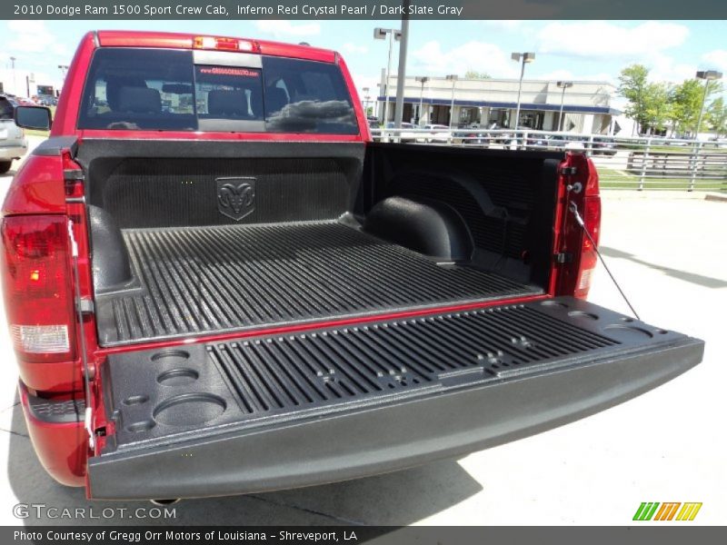 Inferno Red Crystal Pearl / Dark Slate Gray 2010 Dodge Ram 1500 Sport Crew Cab