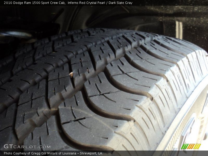 Inferno Red Crystal Pearl / Dark Slate Gray 2010 Dodge Ram 1500 Sport Crew Cab