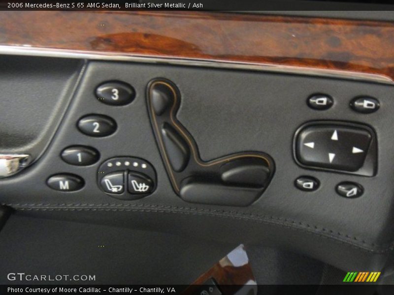 Controls of 2006 S 65 AMG Sedan