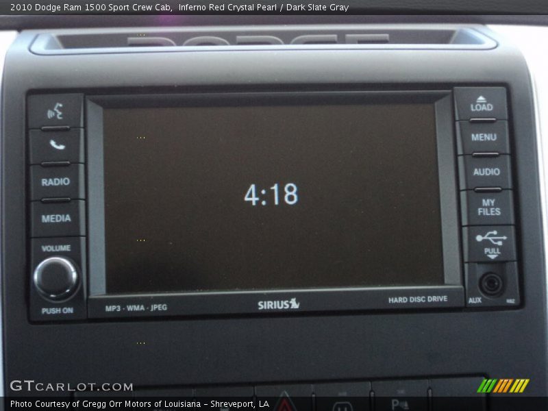 Inferno Red Crystal Pearl / Dark Slate Gray 2010 Dodge Ram 1500 Sport Crew Cab