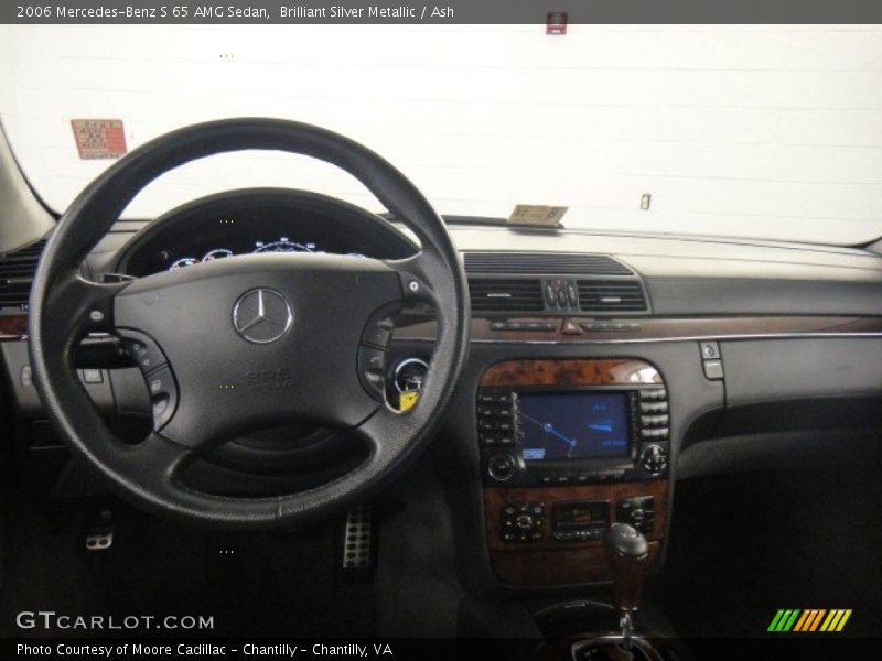 Brilliant Silver Metallic / Ash 2006 Mercedes-Benz S 65 AMG Sedan
