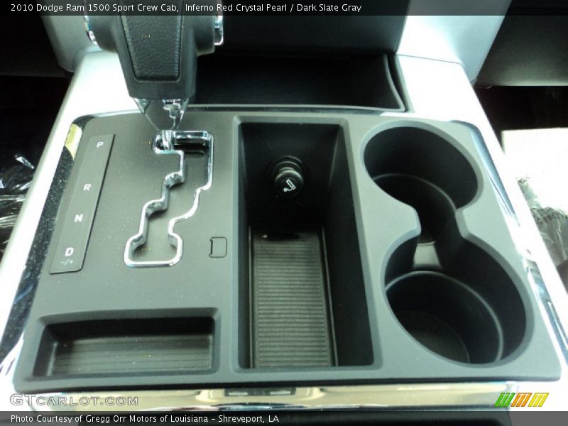 Inferno Red Crystal Pearl / Dark Slate Gray 2010 Dodge Ram 1500 Sport Crew Cab