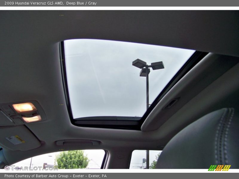 Deep Blue / Gray 2009 Hyundai Veracruz GLS AWD
