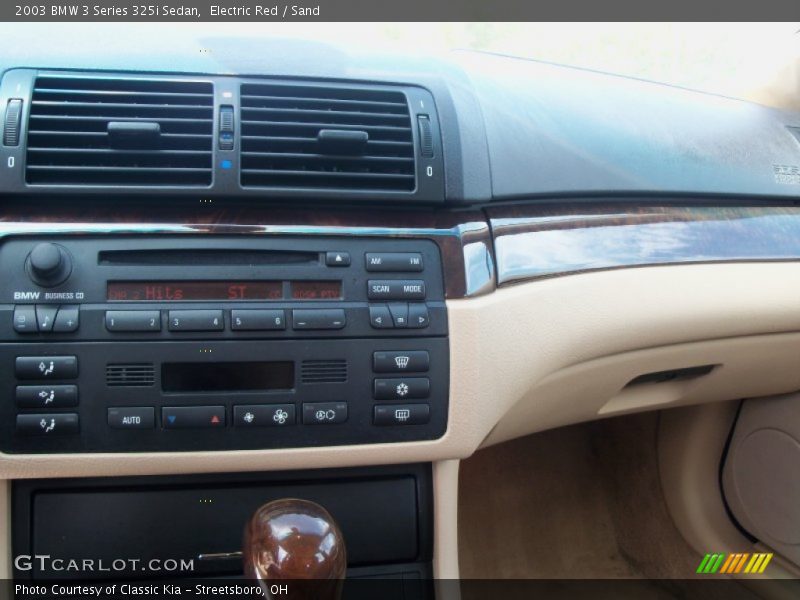 Electric Red / Sand 2003 BMW 3 Series 325i Sedan