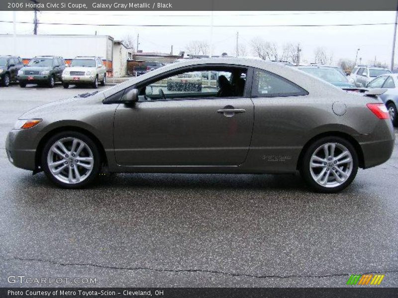 Galaxy Gray Metallic / Black 2006 Honda Civic Si Coupe
