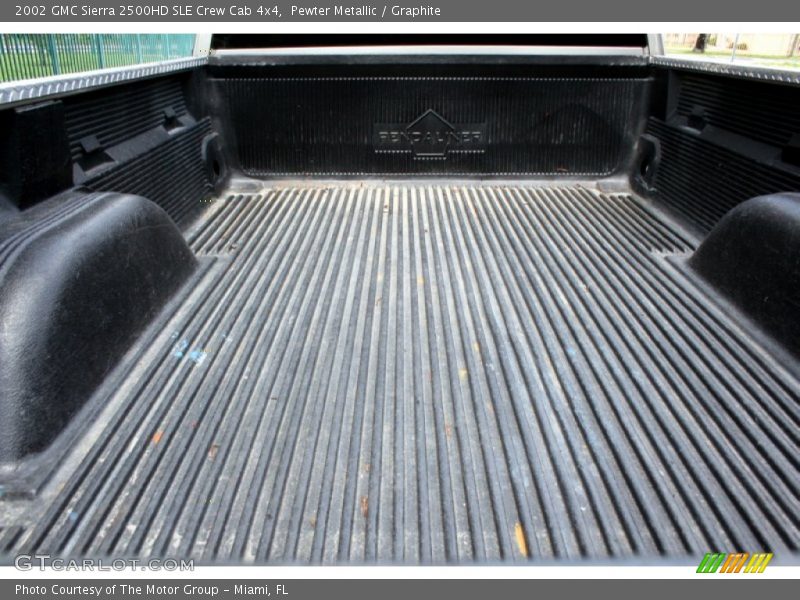 Pewter Metallic / Graphite 2002 GMC Sierra 2500HD SLE Crew Cab 4x4