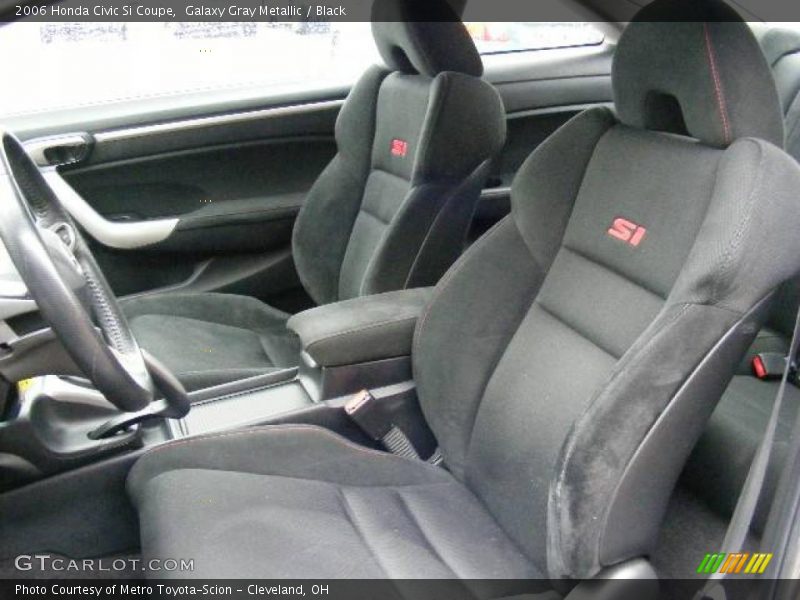Galaxy Gray Metallic / Black 2006 Honda Civic Si Coupe