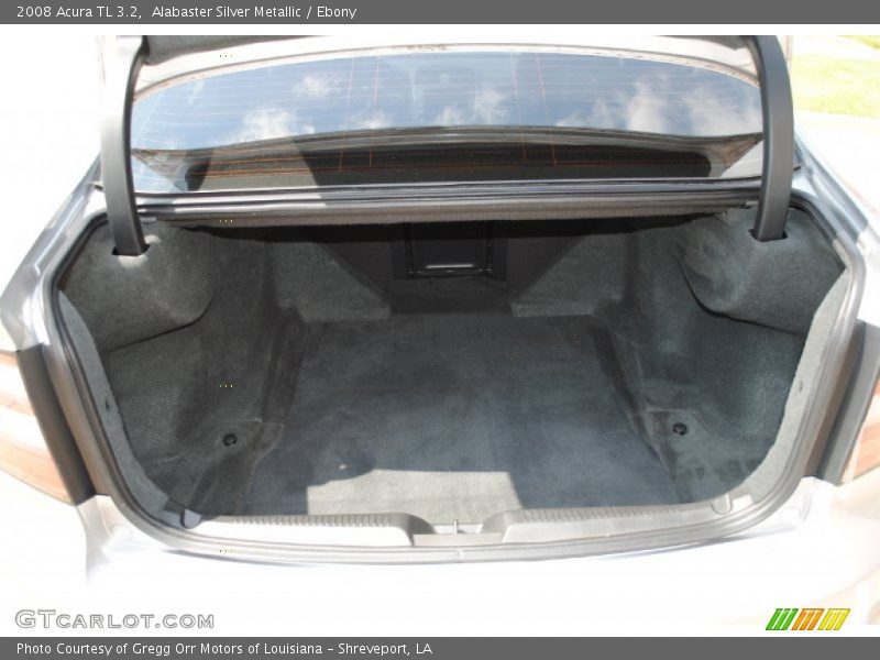 Alabaster Silver Metallic / Ebony 2008 Acura TL 3.2