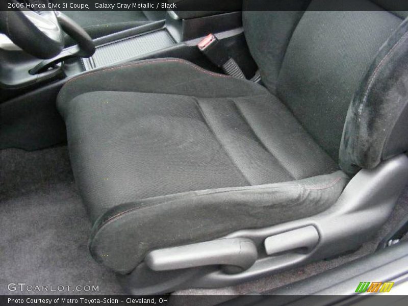 Galaxy Gray Metallic / Black 2006 Honda Civic Si Coupe