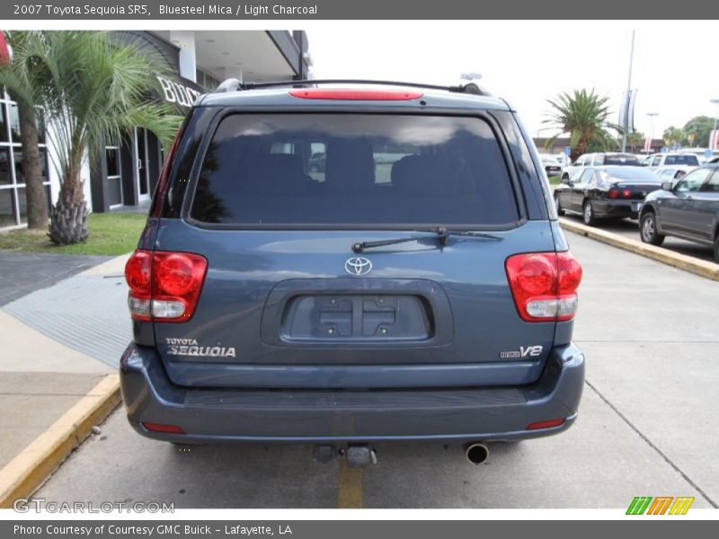 Bluesteel Mica / Light Charcoal 2007 Toyota Sequoia SR5