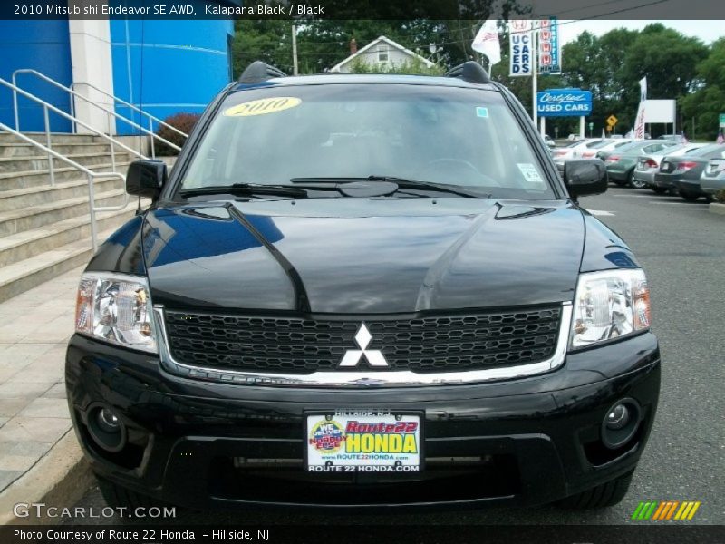 Kalapana Black / Black 2010 Mitsubishi Endeavor SE AWD