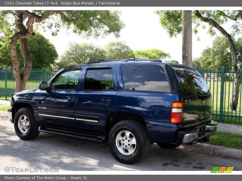 Indigo Blue Metallic / Tan/Neutral 2001 Chevrolet Tahoe LT 4x4