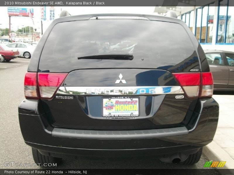 Kalapana Black / Black 2010 Mitsubishi Endeavor SE AWD