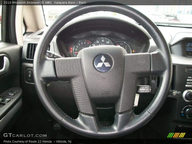 Kalapana Black / Black 2010 Mitsubishi Endeavor SE AWD