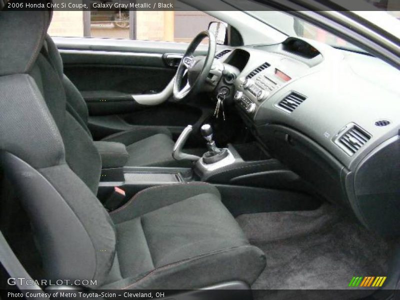 Galaxy Gray Metallic / Black 2006 Honda Civic Si Coupe