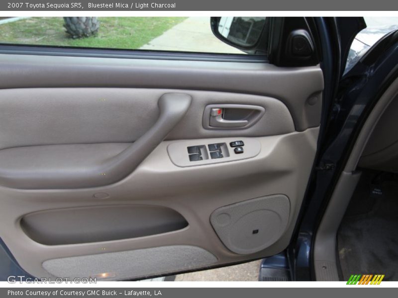 Bluesteel Mica / Light Charcoal 2007 Toyota Sequoia SR5