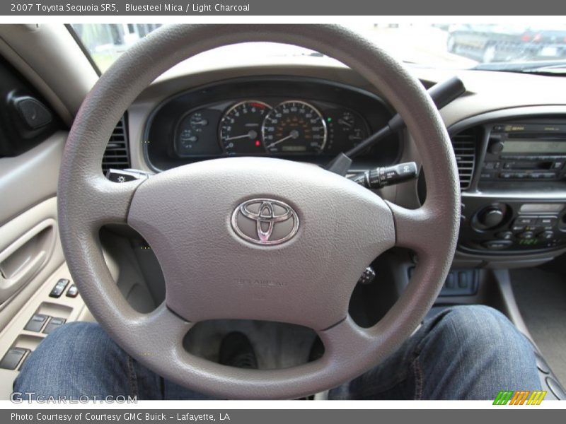 Bluesteel Mica / Light Charcoal 2007 Toyota Sequoia SR5