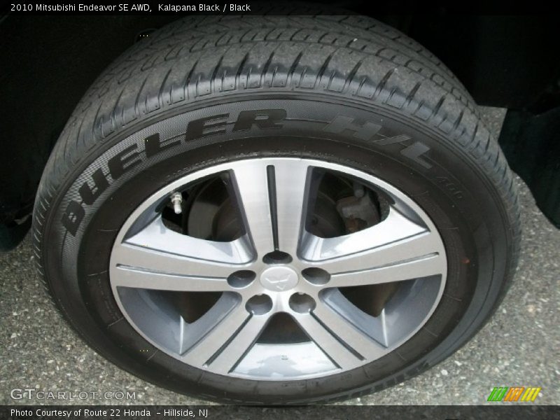 Kalapana Black / Black 2010 Mitsubishi Endeavor SE AWD