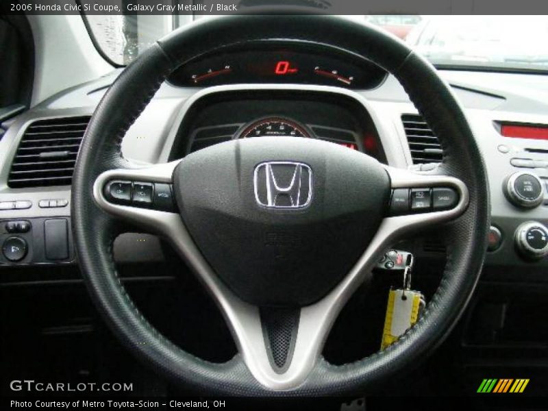Galaxy Gray Metallic / Black 2006 Honda Civic Si Coupe