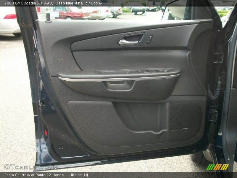 Deep Blue Metallic / Ebony 2008 GMC Acadia SLT AWD