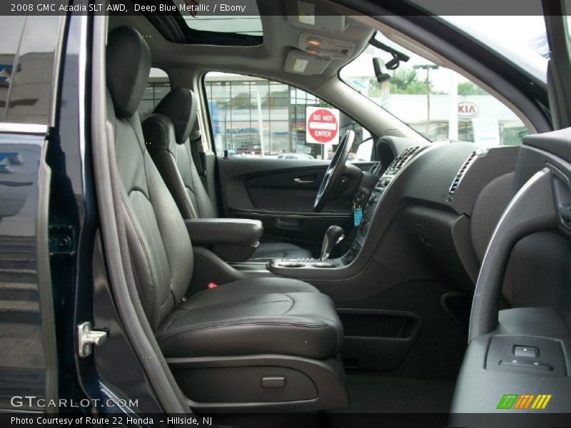 Deep Blue Metallic / Ebony 2008 GMC Acadia SLT AWD