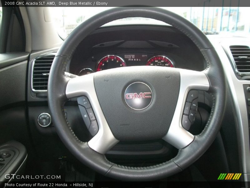 Deep Blue Metallic / Ebony 2008 GMC Acadia SLT AWD