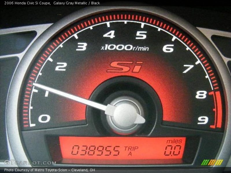 Galaxy Gray Metallic / Black 2006 Honda Civic Si Coupe