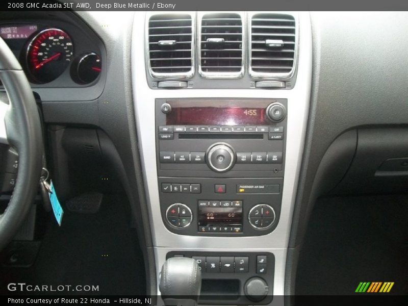 Deep Blue Metallic / Ebony 2008 GMC Acadia SLT AWD