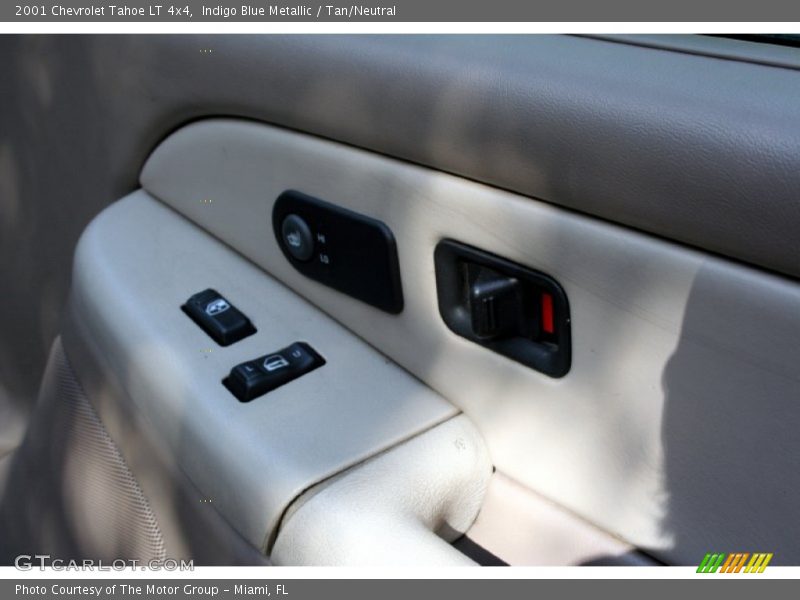 Indigo Blue Metallic / Tan/Neutral 2001 Chevrolet Tahoe LT 4x4