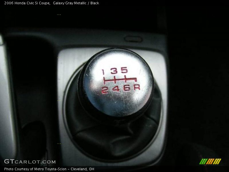 Galaxy Gray Metallic / Black 2006 Honda Civic Si Coupe