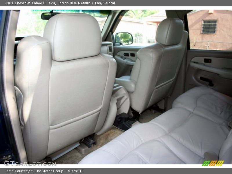 Indigo Blue Metallic / Tan/Neutral 2001 Chevrolet Tahoe LT 4x4