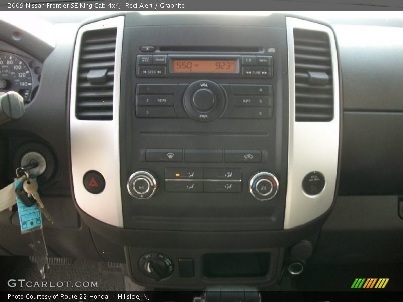 Red Alert / Graphite 2009 Nissan Frontier SE King Cab 4x4