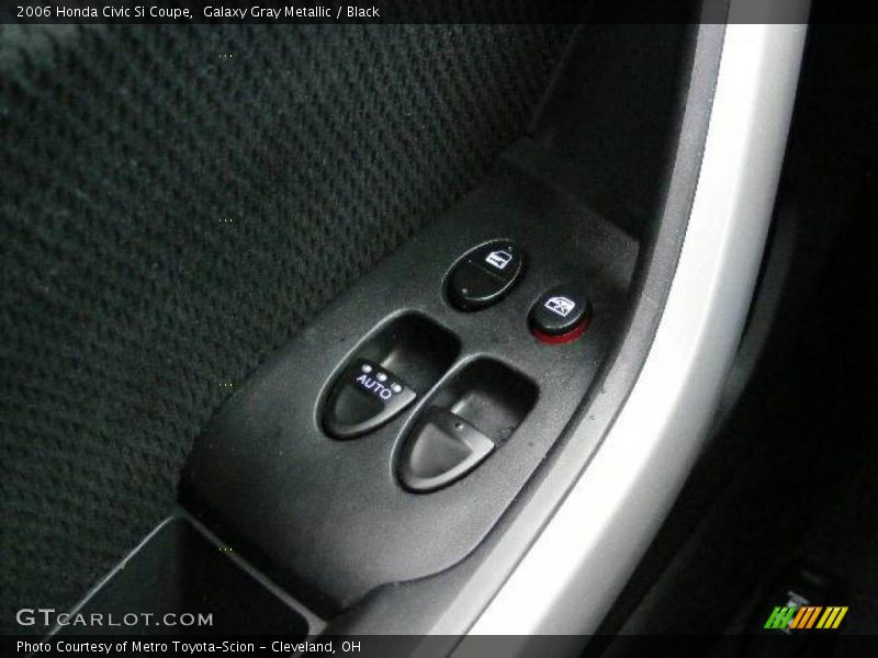 Galaxy Gray Metallic / Black 2006 Honda Civic Si Coupe