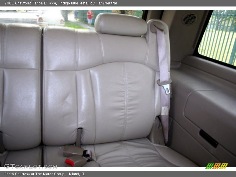 Indigo Blue Metallic / Tan/Neutral 2001 Chevrolet Tahoe LT 4x4