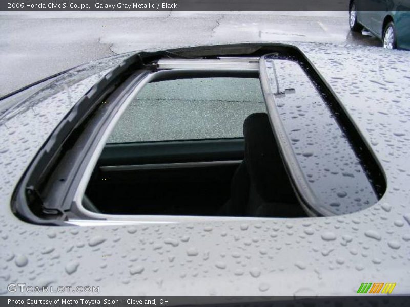 Galaxy Gray Metallic / Black 2006 Honda Civic Si Coupe